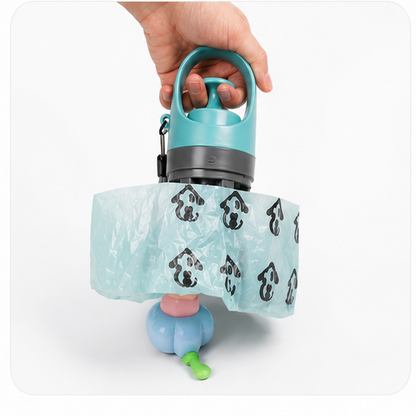 CleanScooper™ Portable Dog Pooper Scooper with Built-In Bag Dispenser