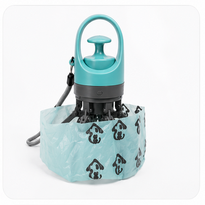 CleanScooper™ Portable Dog Pooper Scooper with Built-In Bag Dispenser